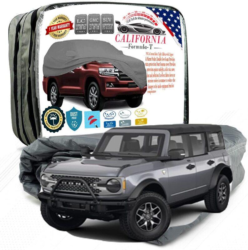 

CFT Car Body Cover for Ford Bronco, Black