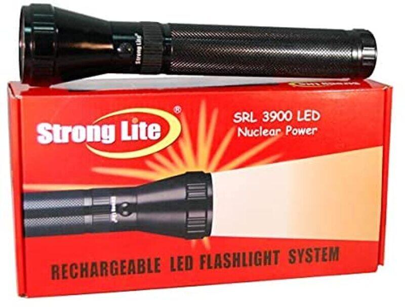 

Strong Lite Rechargeable LED Flashlight System Torch, SRL-08, Black