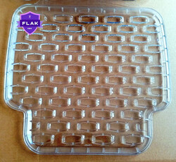 Master 4-Piece Flak Tech Car Rubber Mat, Clear