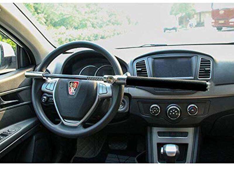 

Generic Anti-Theft Car SUV Steering Wheel Adjustable Lock