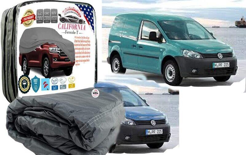 

California Car body Cover ,Windproof & Scratch Resistant Cover with Working Gloves, Waterproof and Dustproof Covers for CADDY CAR