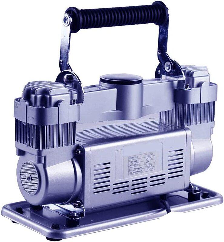 

Flak Tech Extreme Double Cylinder Heavy Duty Car Air Compressor