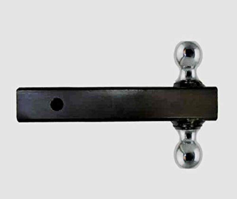 

ABC Dual Ball Tow Hitch for GMC, Black/Silver
