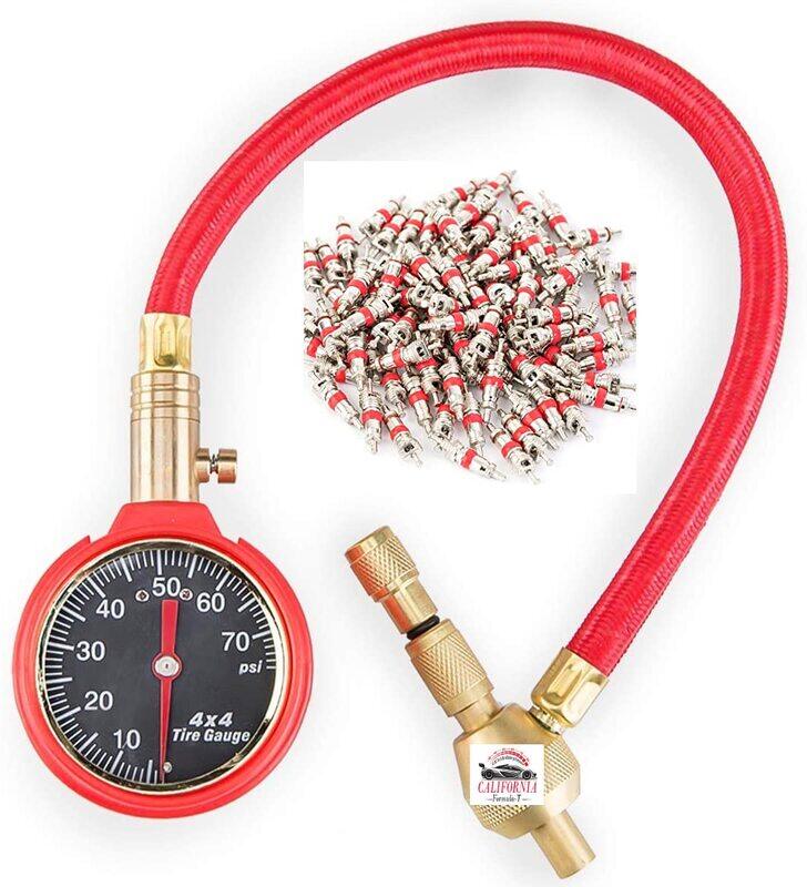 

CALIFORNIA FLAK Tech Universal Brass Off-Road Tyre Deflator Kit - 4 Pieces