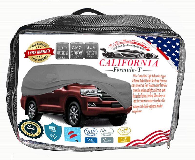 

Flak California Formula-T Car Body Cover for Lexus LX, Grey
