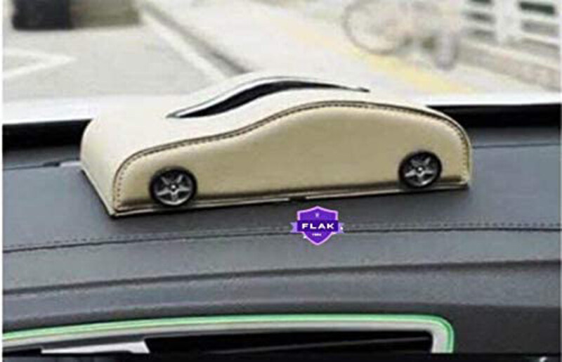

Flak Creative Design Car Tissue Box, Beige