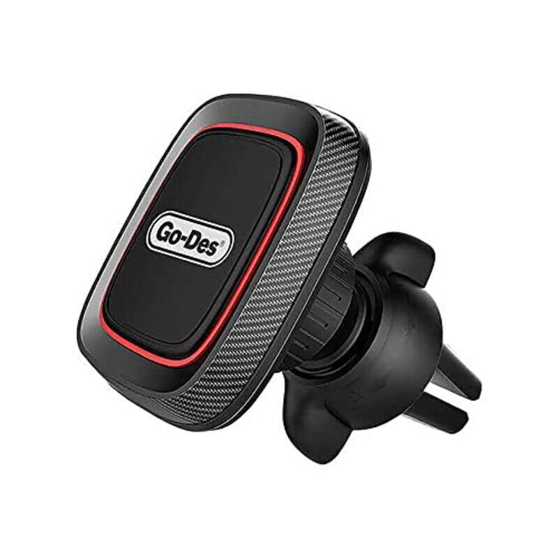 

Go-Des Car Air Vent Magnetic 360 Degree Rotation Phone Holder, GD-HD611, Black