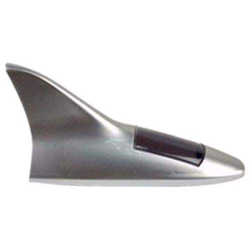

Generic Flash 8-led Car Auto Shark Fin Antenna Style Warning Tail Light, Silver