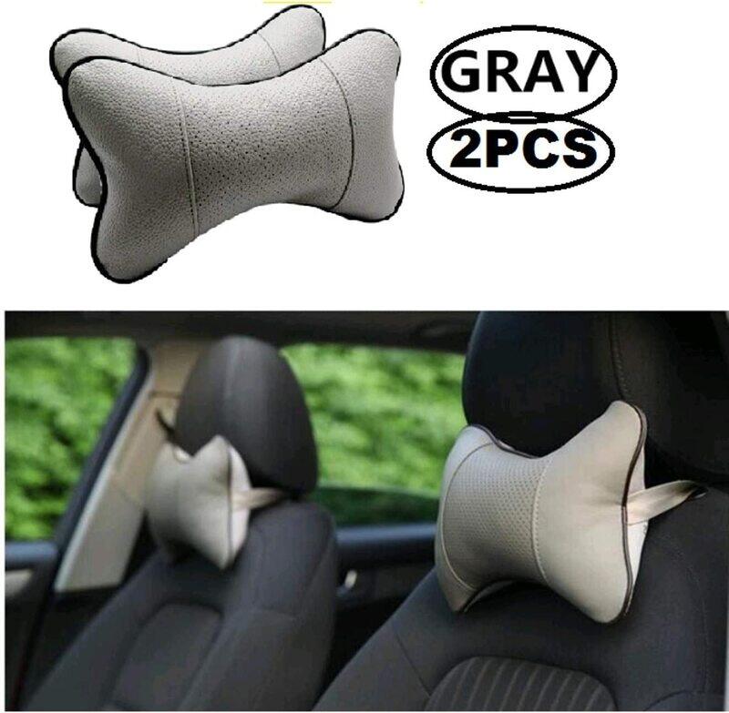 

Master Flak Universal Car Headrest Neck Pillow, Grey