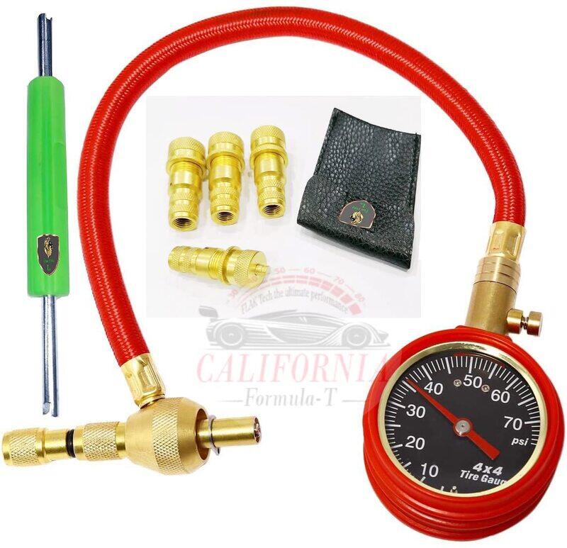 

CALIFORNIA FLAK Tech Universal Brass off-Road Tire Tyre Deflators kit (Deflator Kit)