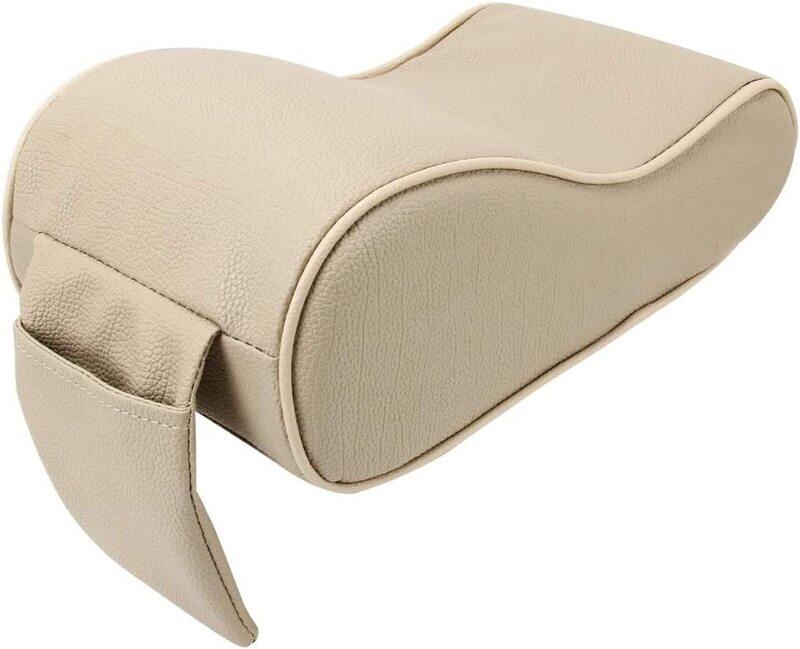 

Lucklystar Universal Car Armrest Box Mat with Phone Holder Storage, Khaki