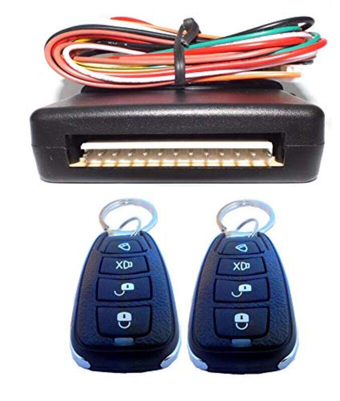

Shenu Universal Car Keyless Entry Systems With Car Location Finder Led Indicator, Multicolour