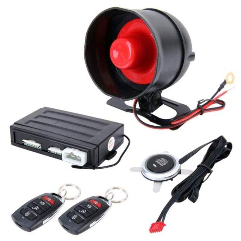 

Generic Car Safety Warning Alarm System, Black