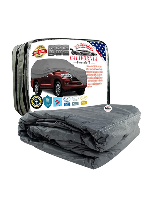 

CFT Car Body Cover with Working Gloves for Subaru Crosstrek SUV 4X4, Black