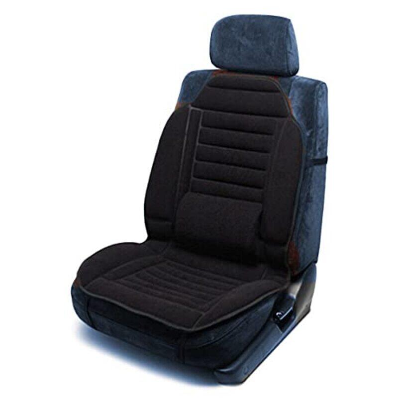 

Flak Car Wood Beaded Seat Cushion, Black