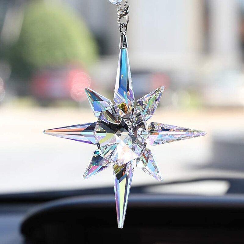 

Generic TFJJSQA Car Pendant Interior Ornament, Clear