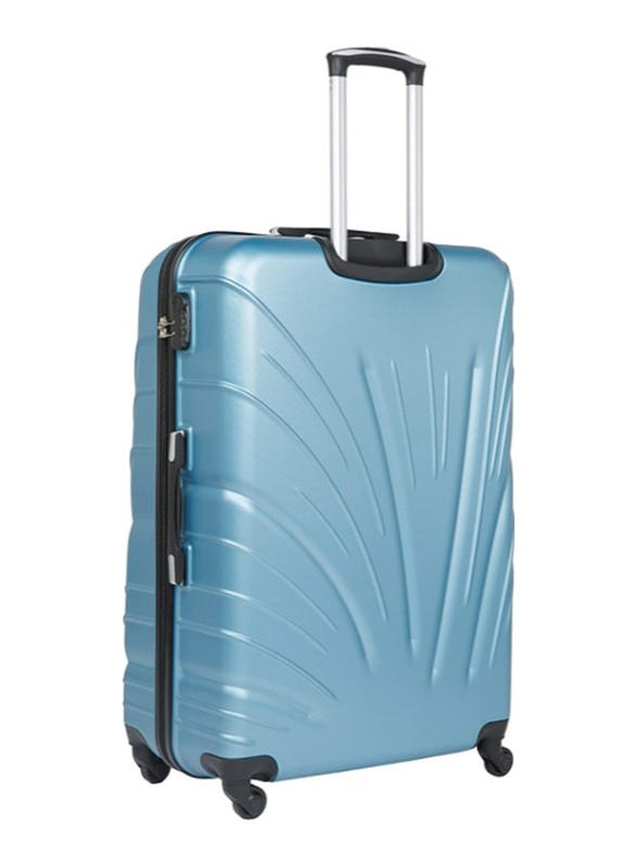 Senator KH115 Small Hard Case Carry On Luggage Suitcase with 4 Spinner Wheels, 20-Inch, Light Blue