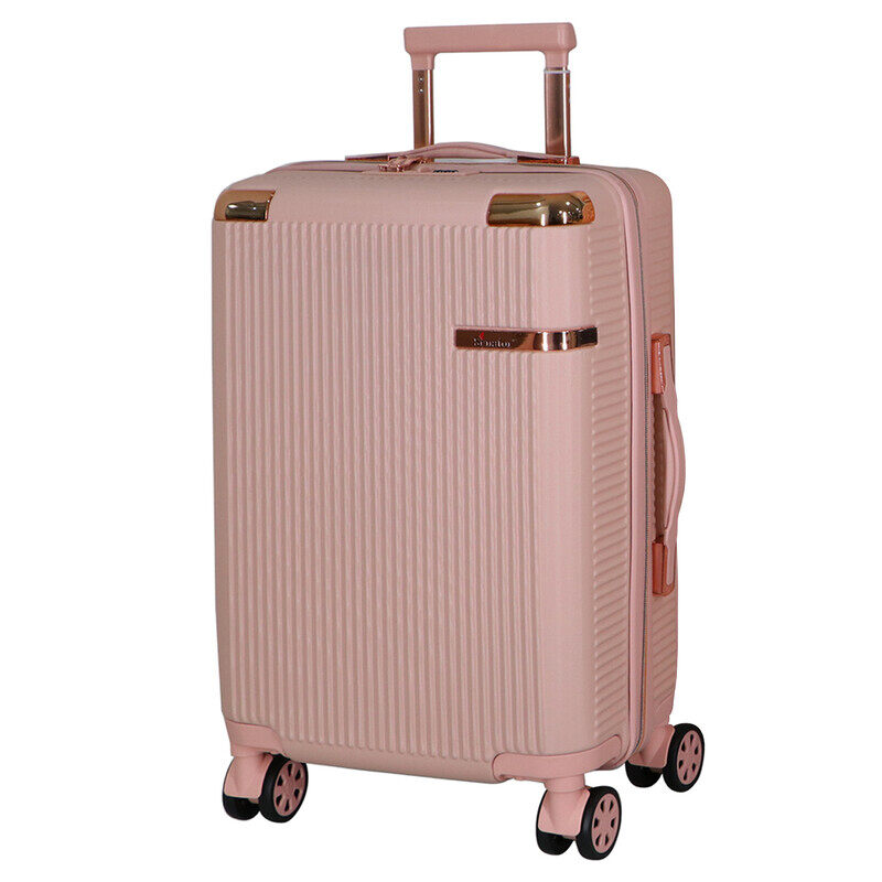 Senator Hard case luggage Trolley for Unisex ABS Lightweight 4 Double Wheeled Suitcase with Built In TSA Type lock A5123