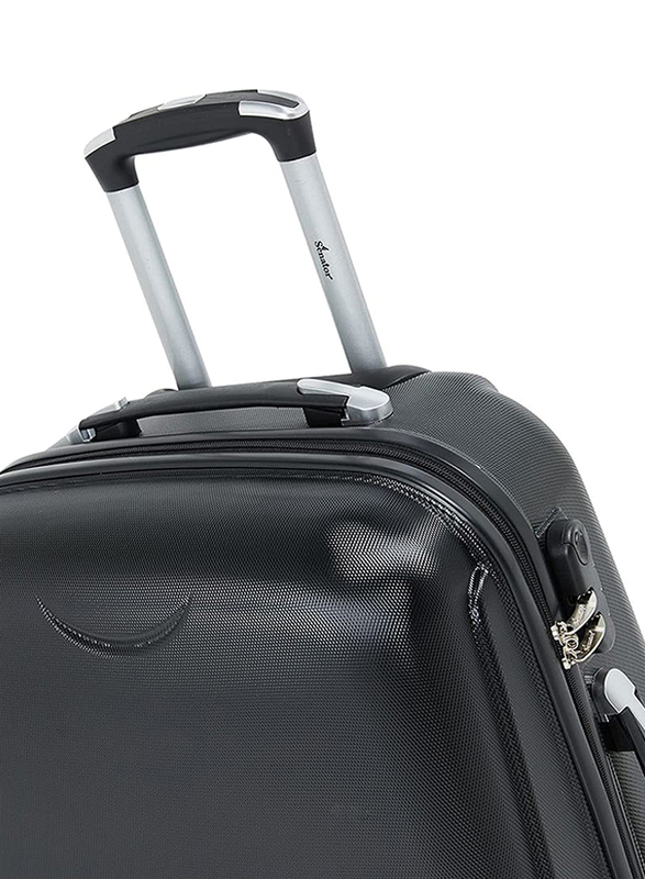 Senator KH134 3-Piece Lightweight Hard-Shell Luggage Suitcase Set, Black