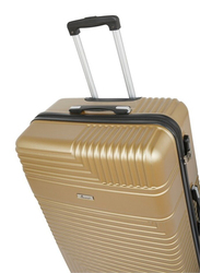 Senator KH120 Medium Hard Case Luggage Suitcase with 4 Spinner Wheels, 24-Inch, Gold
