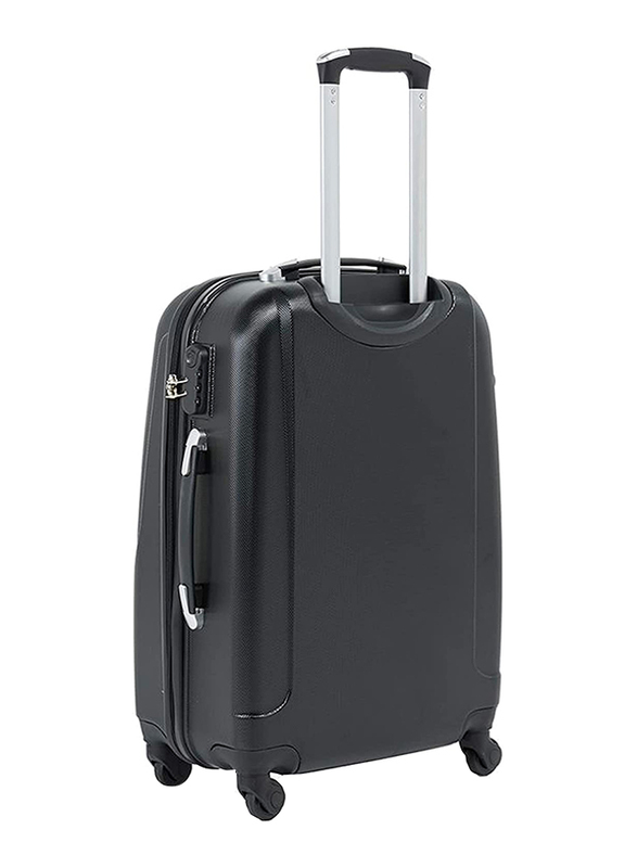 Senator KH134 Small Hard Side Carry-On Luggage Suitcase with 4 Spinner Wheels, 20-Inch, Black