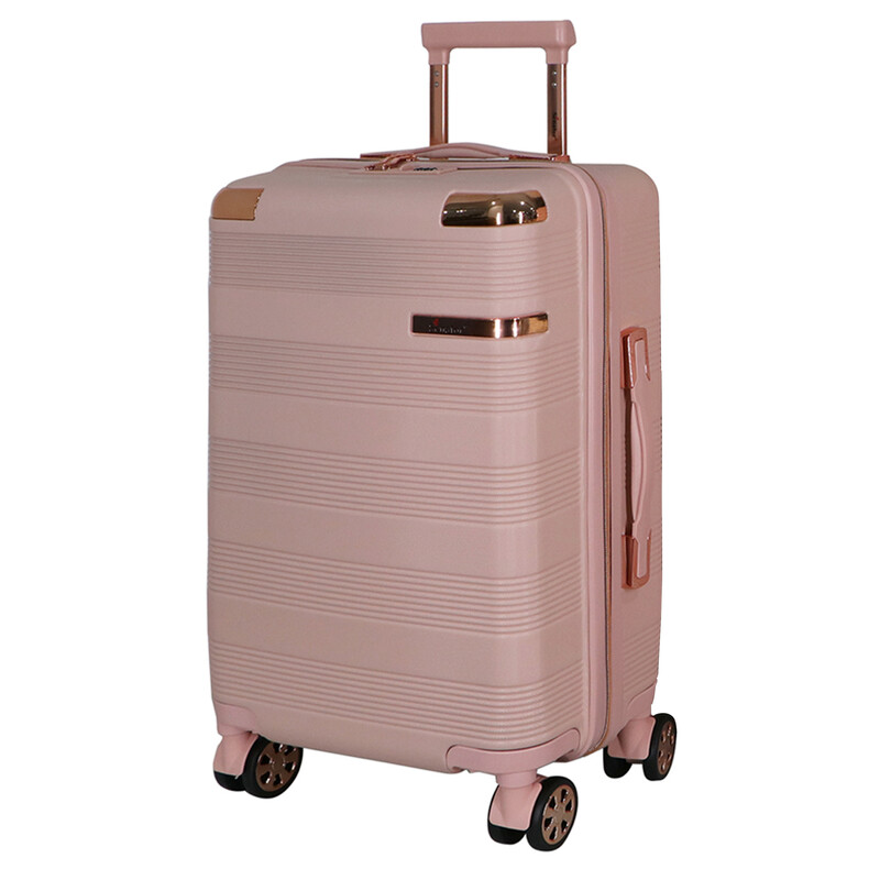 Senator Hard case luggage Trolley for Unisex ABS Lightweight 4 Double Wheeled Suitcase with Built In TSA Type lock A5125