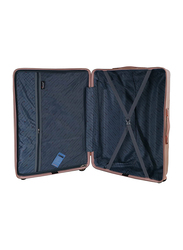 Senator A5125 3-Piece Lightweight Hard Spinning Trolley Suitcase with Built-In TSA Type Lock, 33-Inch, Milk Pink