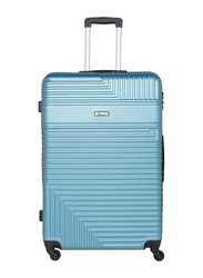 Senator KH120 Small Hard Case Carry On Luggage Suitcase with 4 Spinner Wheels, 20-Inch, Light Blue