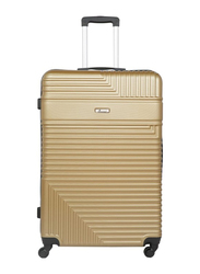 Senator KH120 3-Piece Hard-Shell Luggage Suitcase Set with 4 Spinner Wheels, Gold