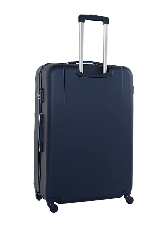 Senator Travel Bag LargeLightweight ABS Hard Sided Luggage Trolley 28 Inch Suitcase Navy Blue