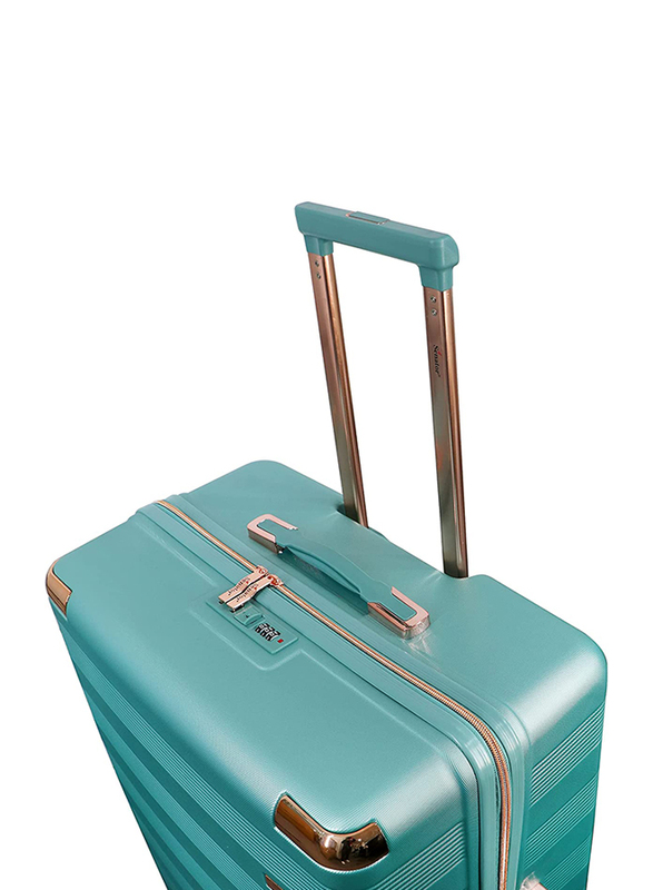 Senator A5125 Lightweight Hard Spinning Trolley Suitcase with Built-In TSA Type Lock, 28-Inch, Light Green