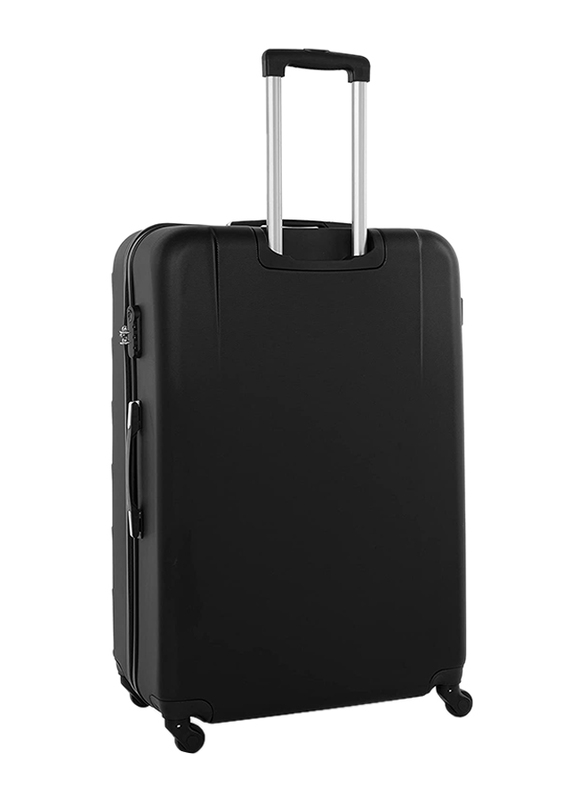 Senator A207 3-Piece Hard Shell Spinning Luggage Suitcase, 33-Inch, Black