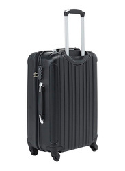 Senator KH132 3-Piece Lightweight Hard Side Luggage Set with 4 Spinner Wheels, Black
