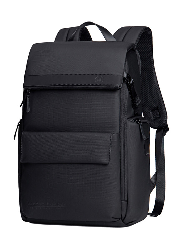 

Arctic Hunter 17 Inch Durable Polyester Backpack with Separate Laptop for Unisex, B00562, Black