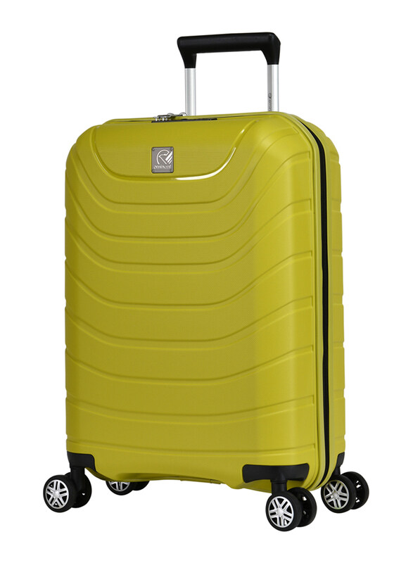 

Eminent Hard Case PP Lightweight Fashion Trolley Luggage Suitcase with 4 Spinner Wheels, 24 Inch, B0011-24_CHRTRSE, Chartreuse