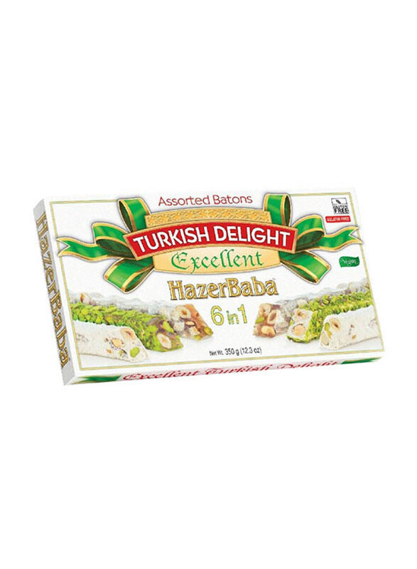 

HazerBaba Turkish Delight Assorted Batons, 350g