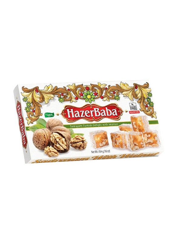 

HazerBaba Turkish Delight Walnut Sadrazam, 454g