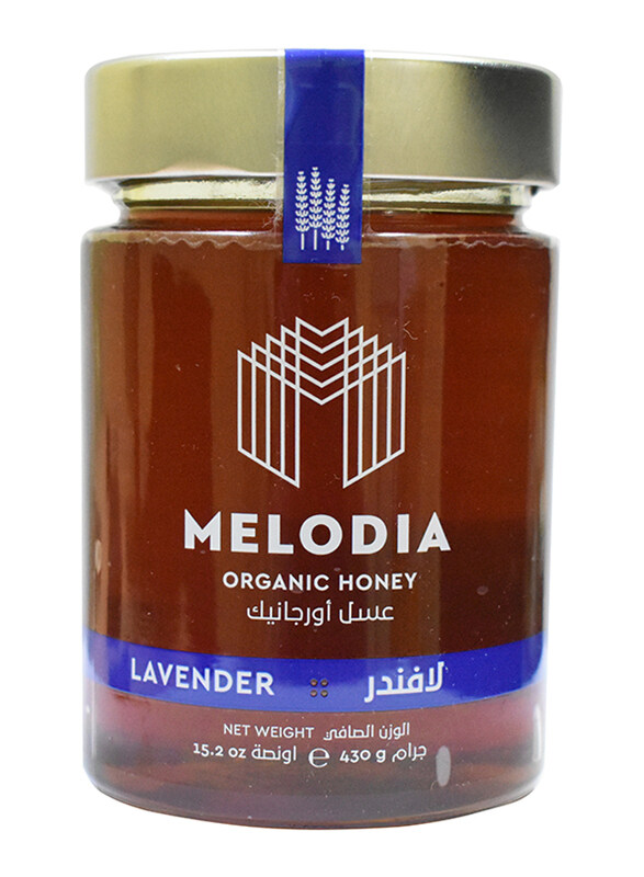 

Melodia Organic Lavender Honey, 430g
