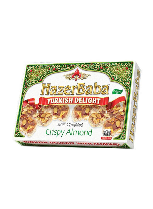 

HazerBaba Turkish Delight Almond, 250g